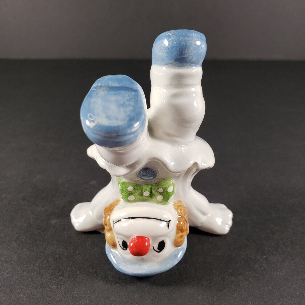 Vtg 1978 Fitz And Floyd Tumbling Clown Figurine Hand Painted Ceramic Japan 3.25"